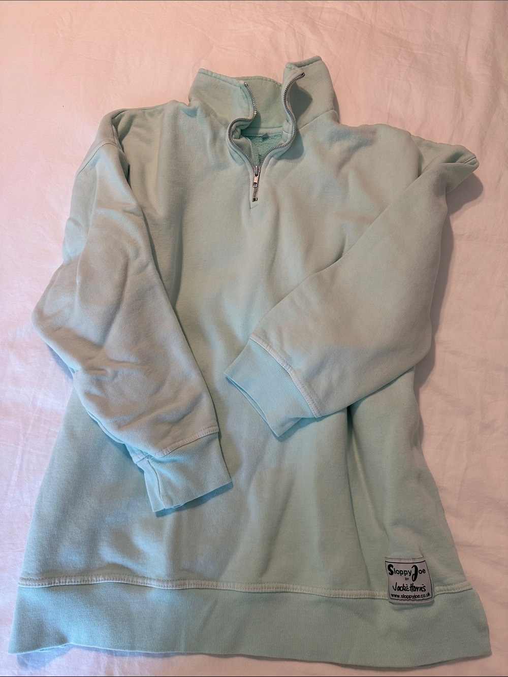 Sloppy Joe Princess Diana Quarter-Zip Pullover Sweater - Size 3